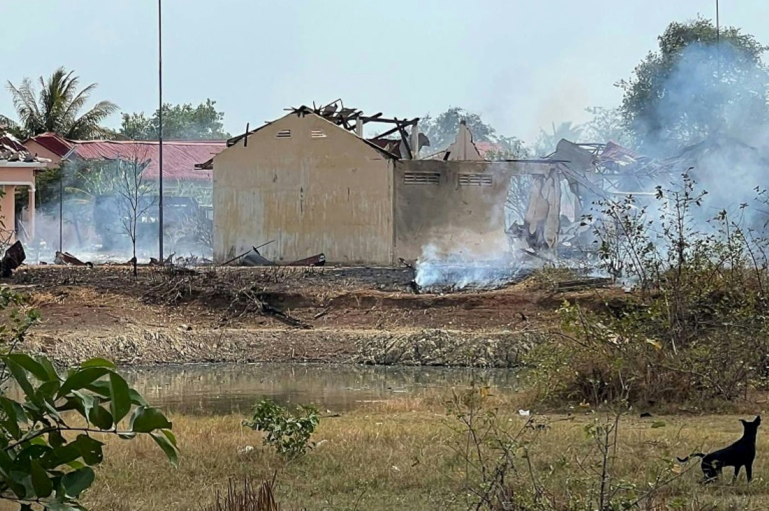 विस्फोटमा परी २० कम्बोडियाली सैनिकको मृत्यु